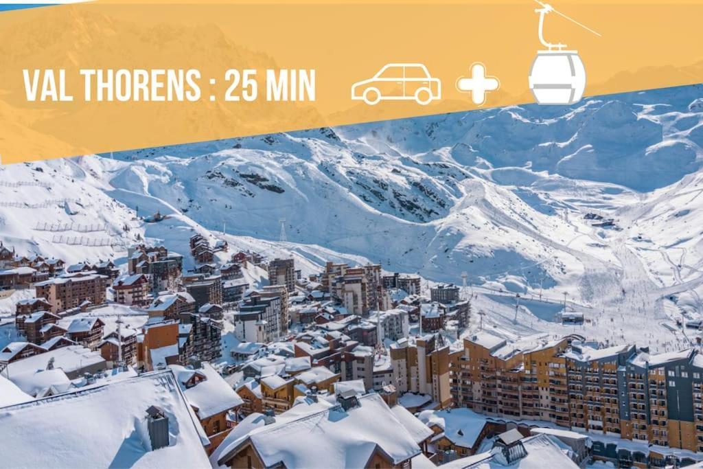 Au Pied Des Cols Et Des Stations Lägenhet Saint-Michel-de-Maurienne Exteriör bild